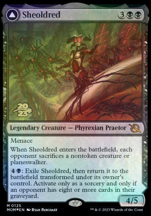 Sheoldred // The True Scriptures [March of the Machine Prerelease Promos] | Empire Gaming NC