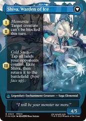 Jill, Shiva's Dominant // Shiva, Warden of Ice (Borderless) (Surge Foil) [FINAL FANTASY] | Empire Gaming NC