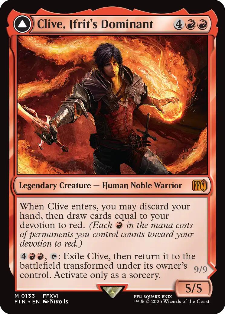 Clive, Ifrit's Dominant // Ifrit, Warden of Inferno [FINAL FANTASY] | Empire Gaming NC