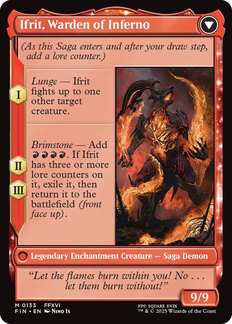 Clive, Ifrit's Dominant // Ifrit, Warden of Inferno [FINAL FANTASY] | Empire Gaming NC