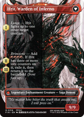 Clive, Ifrit's Dominant // Ifrit, Warden of Inferno (Borderless) (0318) [FINAL FANTASY] | Empire Gaming NC