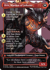 Clive, Ifrit's Dominant // Ifrit, Warden of Inferno (Borderless) (Surge Foil) [FINAL FANTASY] | Empire Gaming NC