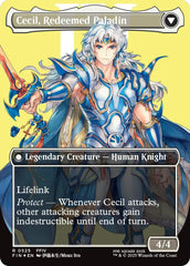Cecil, Dark Knight // Cecil, Redeemed Paladin (Borderless) (Surge Foil) [FINAL FANTASY] | Empire Gaming NC