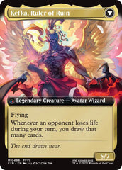 Kefka, Court Mage // Kefka, Ruler of Ruin (Extended Art) [FINAL FANTASY] | Empire Gaming NC