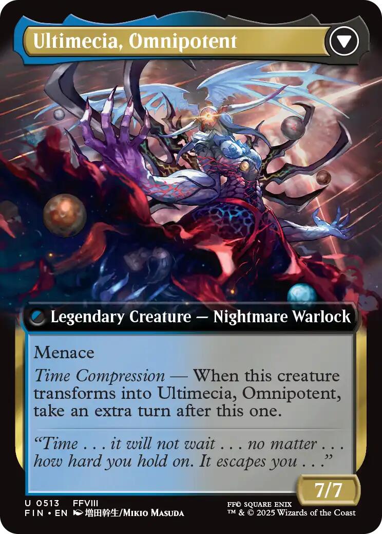 Ultimecia, Time Sorceress // Ultimecia, Omnipotent (Extended Art) [FINAL FANTASY] | Empire Gaming NC