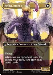 Kefka, Court Mage // Kefka, Ruler of Ruin (Borderless) (Surge Foil) [FINAL FANTASY] | Empire Gaming NC