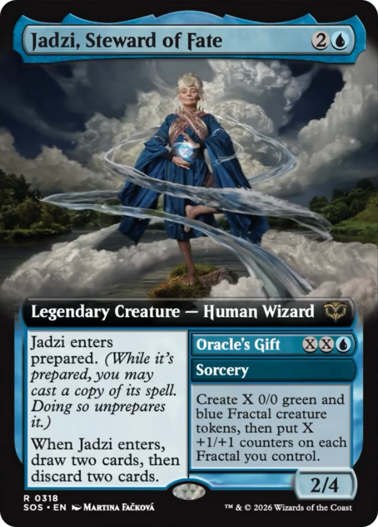 Jadzi, Steward of Fate (Extended Art) [Secrets of Strixhaven] | Empire Gaming NC