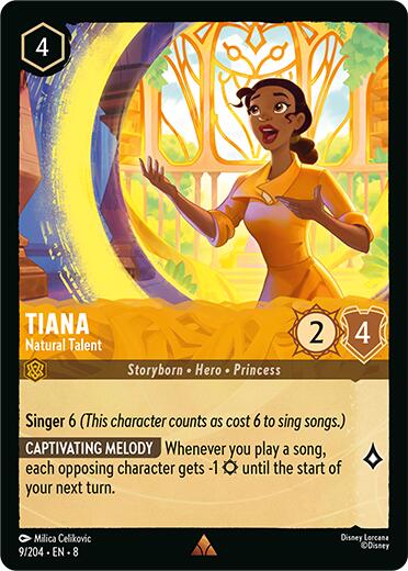 Tiana - Natural Talent (9/204) [Reign of Jafar] | Empire Gaming NC