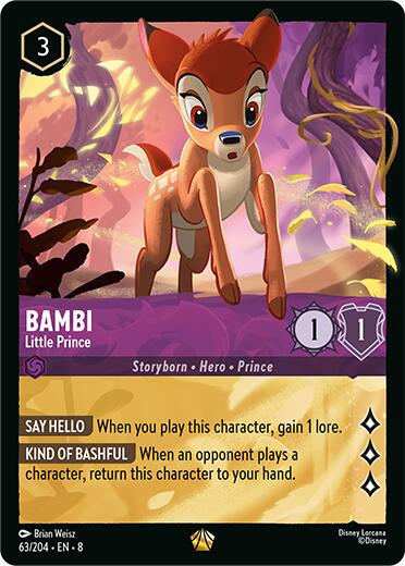 Bambi - Little Prince (63/204) [Reign of Jafar] | Empire Gaming NC