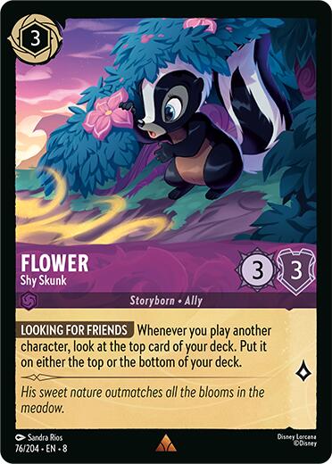 Flower - Shy Skunk (76/204) [Reign of Jafar] | Empire Gaming NC