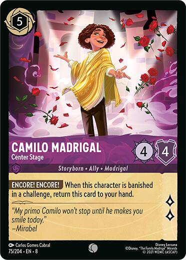Camilo Madrigal - Center Stage (75/204) [Reign of Jafar] | Empire Gaming NC