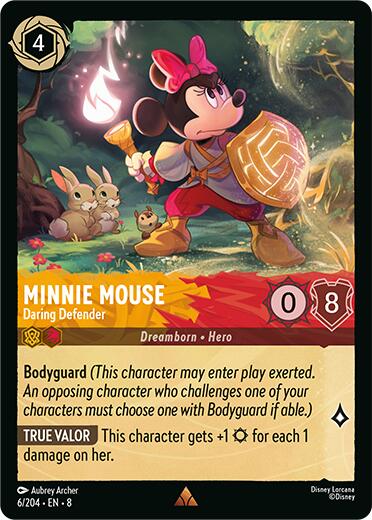 Minnie Mouse - Daring Defender (6/204) [Reign of Jafar] | Empire Gaming NC