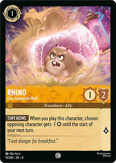 Rhino - One-Sixteenth Wolf (15/204) [Reign of Jafar] | Empire Gaming NC