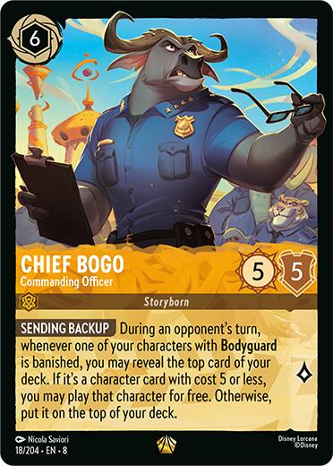 Chief Bogo - Commanding Officer (18/204) [Reign of Jafar] | Empire Gaming NC