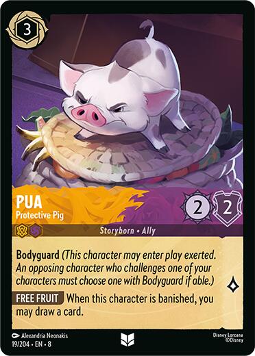 Pua - Protective Pig (19/204) [Reign of Jafar] | Empire Gaming NC