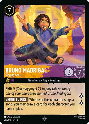 Bruno Madrigal - Singing Seer (20/204) [Reign of Jafar] | Empire Gaming NC
