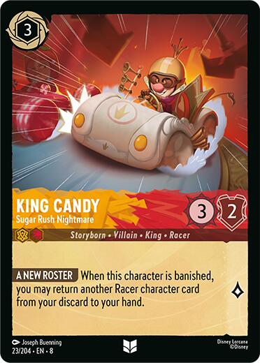 King Candy - Sugar Rush Nightmare (23/204) [Reign of Jafar] | Empire Gaming NC