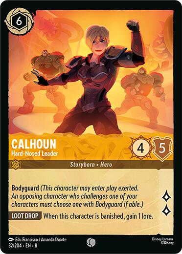 Calhoun - Hard-Nosed Leader (32/204) [Reign of Jafar] | Empire Gaming NC