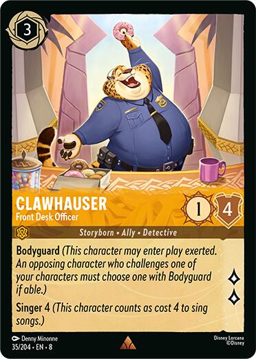 Clawhauser - Front Desk Officer (35/204) [Reign of Jafar] | Empire Gaming NC