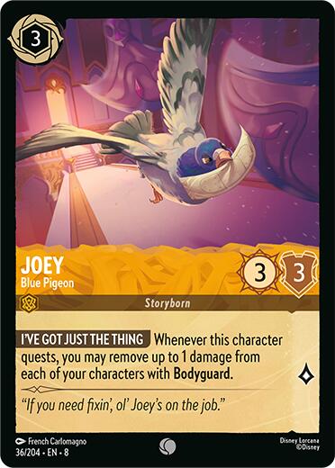 Joey - Blue Pigeon (36/204) [Reign of Jafar] | Empire Gaming NC