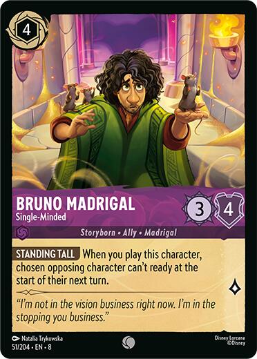 Bruno Madrigal - Single-Minded (51/204) [Reign of Jafar] | Empire Gaming NC