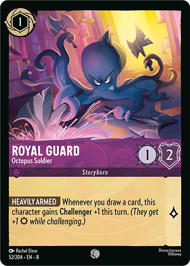 Royal Guard - Octopus Soldier (52/204) [Reign of Jafar] | Empire Gaming NC