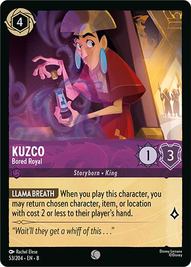 Kuzco - Bored Royal (53/204) [Reign of Jafar] | Empire Gaming NC