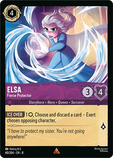 Elsa - Fierce Protector (60/204) [Reign of Jafar] | Empire Gaming NC