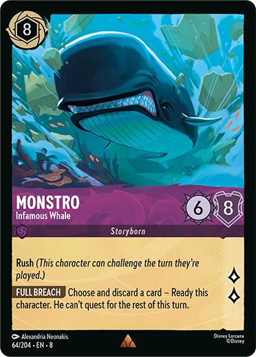 Monstro - Infamous Whale (64/204) [Reign of Jafar] | Empire Gaming NC