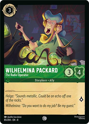 Wilhelmina Packard - The Radio Operator (85/204) [Reign of Jafar] | Empire Gaming NC