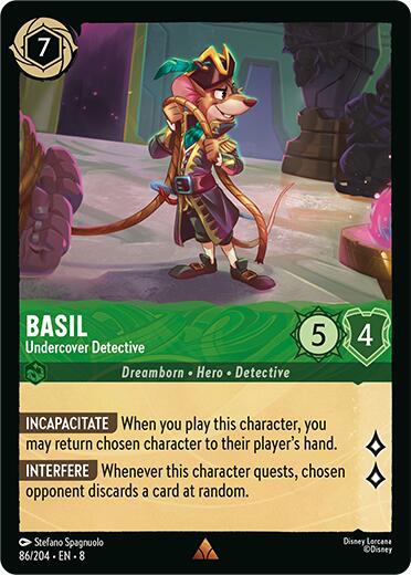 Basil - Undercover Detective (86/204) [Reign of Jafar] | Empire Gaming NC