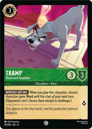 Tramp -Observant Guardian (87/204) [Reign of Jafar] | Empire Gaming NC