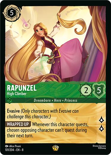 Rapunzel - High Climber (101/204) [Reign of Jafar] | Empire Gaming NC