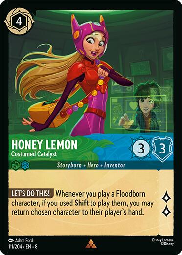 Honey Lemon - Costumed Catalyst (111/204) [Reign of Jafar] | Empire Gaming NC