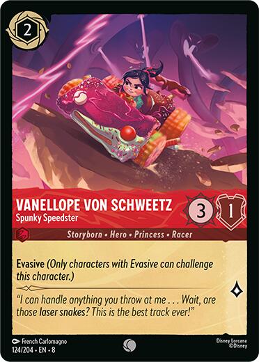 Vanellope Von Schweetz - Spunky Speedster (124/204) [Reign of Jafar] | Empire Gaming NC