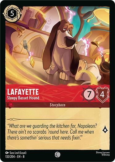 Lafayette - Sleepy Basset Hound (132/204) [Reign of Jafar] | Empire Gaming NC