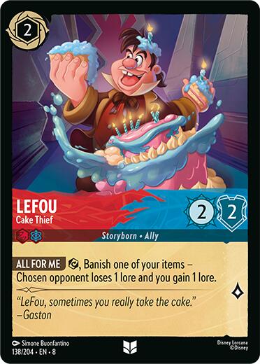 LeFou - Cake Thief (138/204) [Reign of Jafar] | Empire Gaming NC