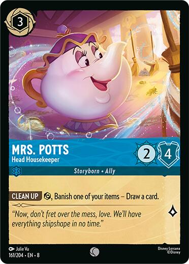 Mrs.Potts - Head Housekeeper (161/204) [Reign of Jafar] | Empire Gaming NC