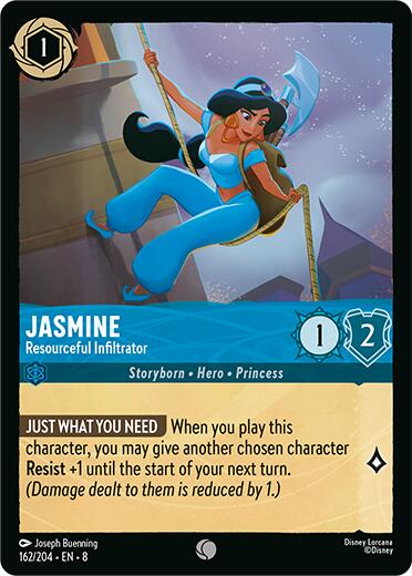 Jasmine - Resourceful Infiltrator (162/204) [Reign of Jafar] | Empire Gaming NC