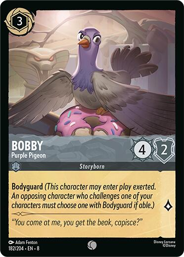 Bobby - Purple Pigeon (182/204) [Reign of Jafar] | Empire Gaming NC