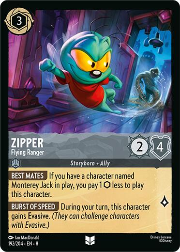 Zipper - Flying Ranger (192/204) [Reign of Jafar] | Empire Gaming NC
