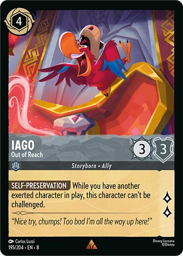 Iago - Out of Reach (195/204) [Reign of Jafar] | Empire Gaming NC