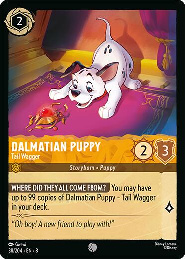 Dalmatian Puppy - Tail Wagger (38/204) [Reign of Jafar] | Empire Gaming NC