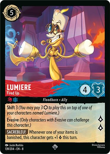 Lumiere - Fired Up (139/204) [Reign of Jafar] | Empire Gaming NC
