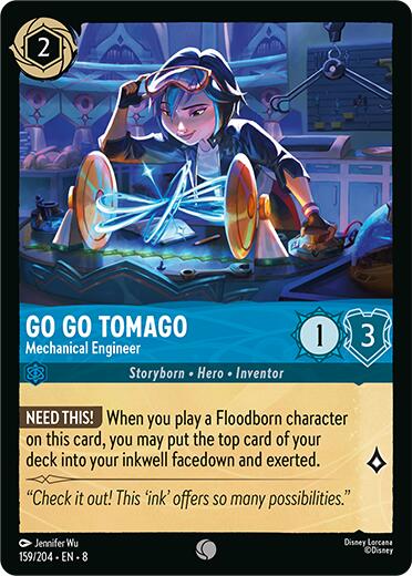 Go Go Tomago - Mechanical Engineer (159/204) [Reign of Jafar] | Empire Gaming NC