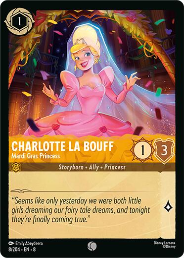 Charlotte La Bouff - Madri Gras Princess (8/204) [Reign of Jafar] | Empire Gaming NC