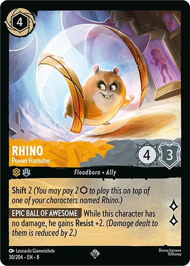 Rhino - Power Hamster (30/204) [Reign of Jafar] | Empire Gaming NC