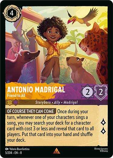 Antonio Madrigal - Friend to All (5/204) [Reign of Jafar] | Empire Gaming NC