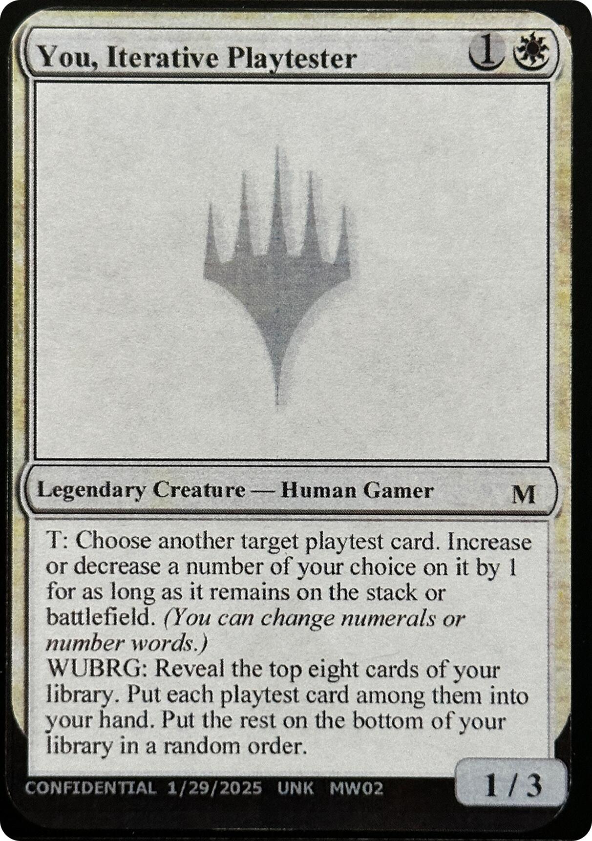 You, Iterative Playtester [Unknown Event] | Empire Gaming NC