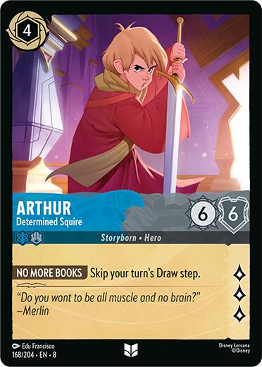 Arthur - Determined Squire (168/204) [Reign of Jafar] | Empire Gaming NC